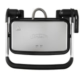 Café Style 2-Slice Sandwich Press with AnyHeight Control for unmatched versatility and easy gourmet cooking at home.