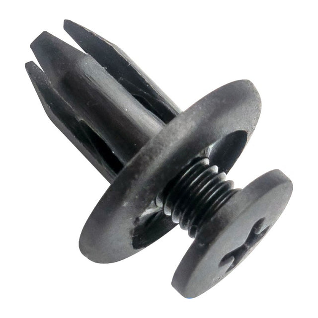 GTi Scrivet in matte black with 14.8mm x 14.5mm head and 7mm hole, suitable for various applications.