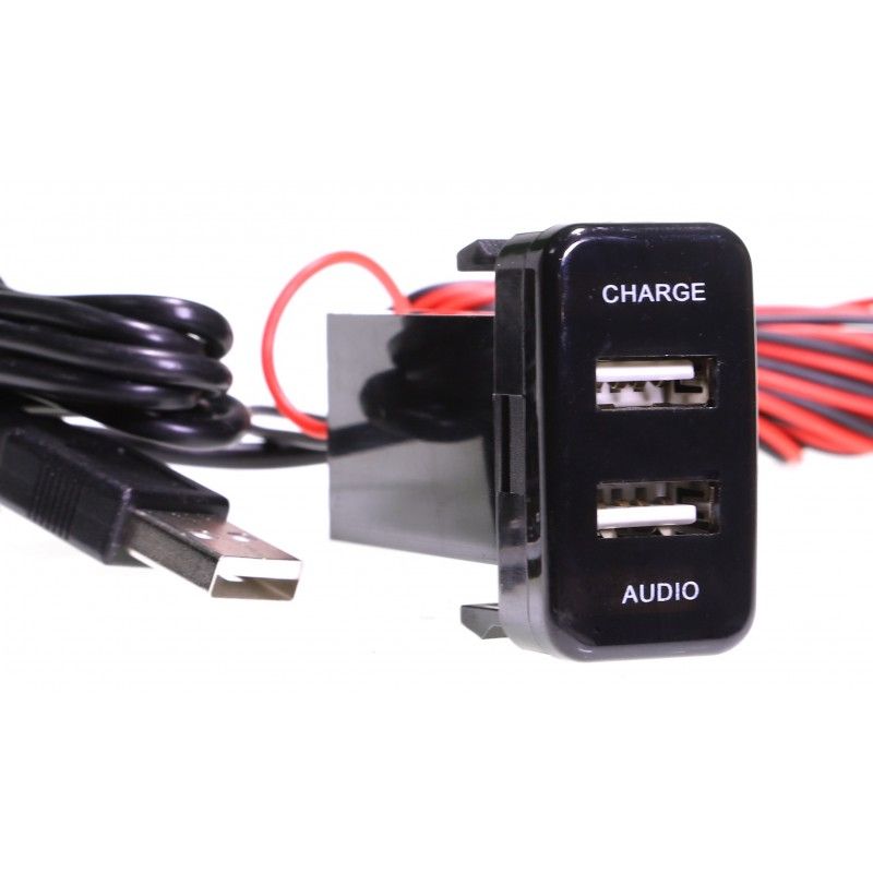 DUAL USB CHARGE/SYNC T/S VARIOUS TOYOTA