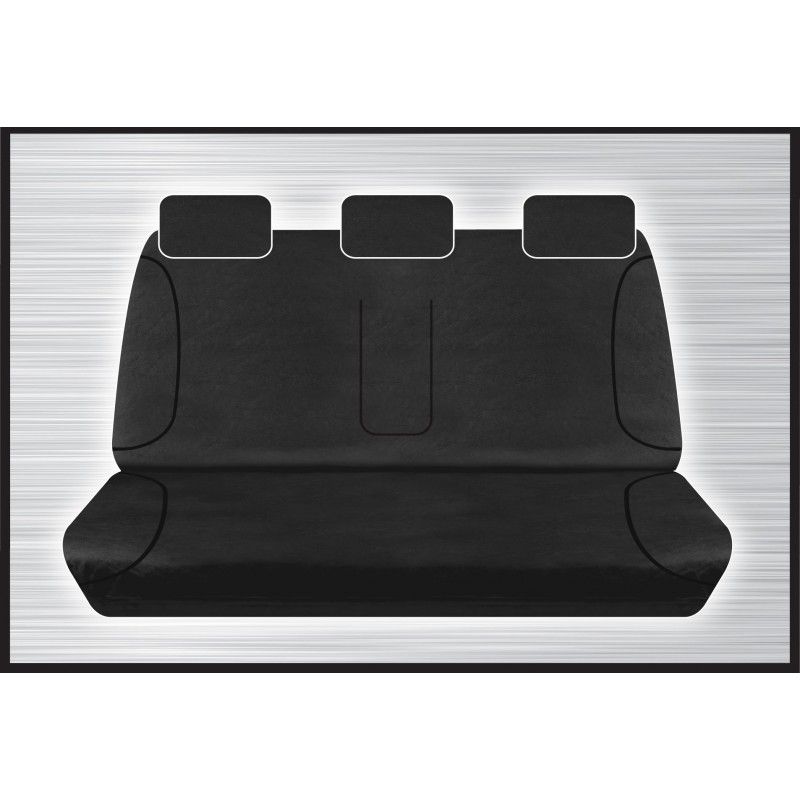 BLACK CANVAS REAR SEAT COVER - RANGER  /BT50BLACK