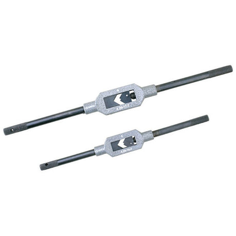 Groz Bar Type Tap Wrench with 6-30mm capacity, designed for heavy-duty use and greater leverage on large taps.