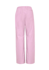 Ladies classic bootleg scrubs pant in baby pink, size XXS, featuring soft fabric, functional pockets, and stylish design.