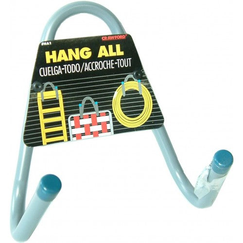 Durable Bracket Hangall hook for organized storage of hoses, tyres, and tools, with a 170mm arm and 17kg capacity.