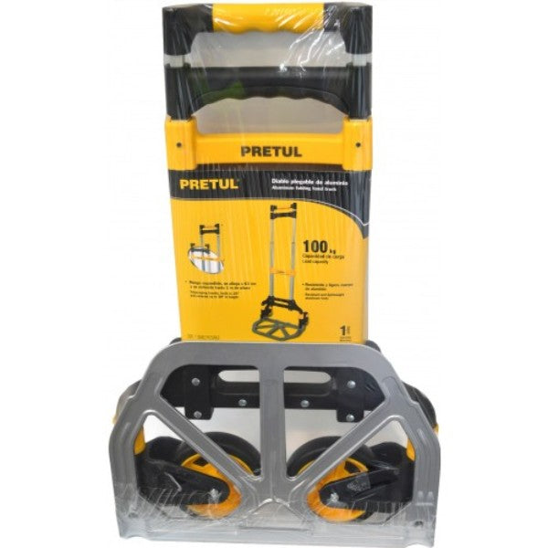 Hand Truck Folding Alloy - Pretul (100kg Capacity)