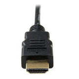 2m High Speed HDMI cable with Ethernet, gold-tipped connectors, for seamless connection to HDMI Micro devices.