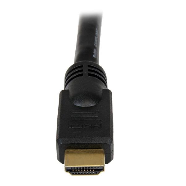 10m Ultra HD HDMI cable with gold-plated connectors, supporting 4k resolution and 120Hz for seamless device connectivity.