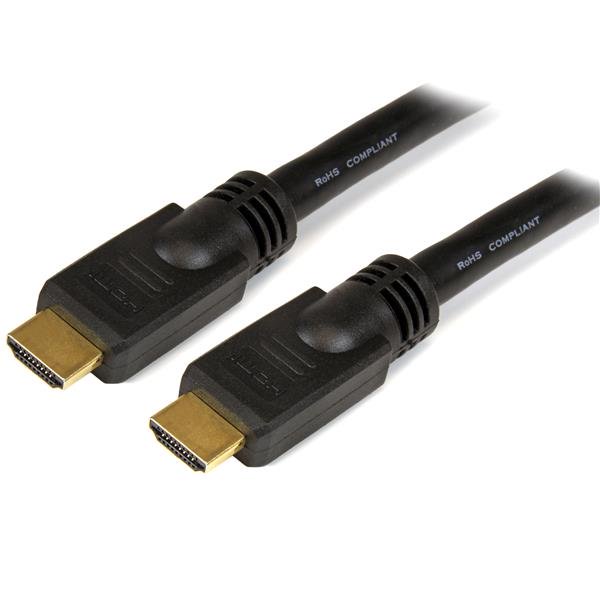 High Speed HDMI cable, 15m length, 4K @ 30Hz support, ideal for seamless Ultra HD connections without signal boosters.