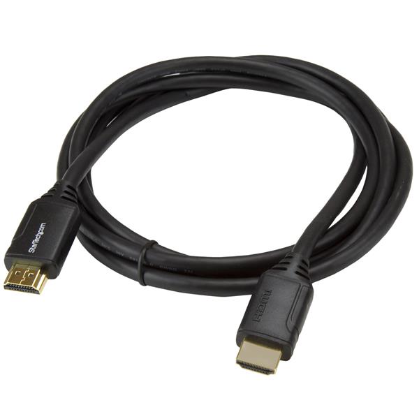 Premium 2m HDMI cable supporting 4K 60Hz, HDR, with Ethernet for seamless audio-visual performance and versatile compatibility.