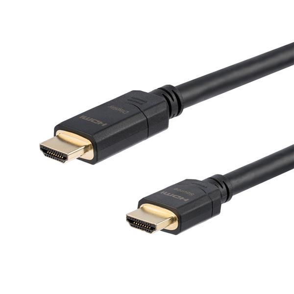 High Speed HDMI Cable, 20 m, CL2 rated for in-wall use, supports 4K video and up to 120Hz refresh rate for optimal performance.