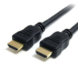 1m High Speed HDMI cable with Ethernet for Ultra HD 4k x 2k, gold-plated connectors ensuring high-quality video and audio.