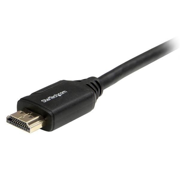 Premium High Speed HDMI Cable, 2m, supports 4K 60Hz, HDR, 18Gbps, with Ethernet for seamless home entertainment and gaming.