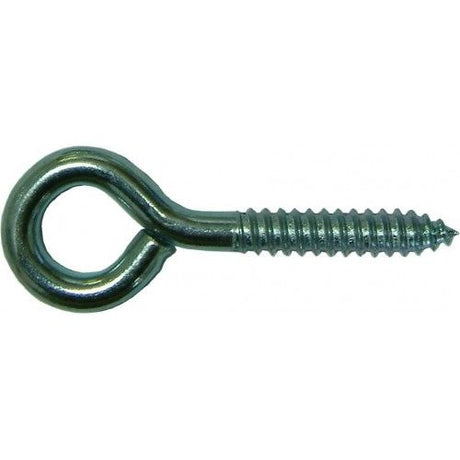 Premium N.P. Ox screw eyes, 1-3/8", 36mm long, durable, ideal for hanging and securing items, pack of 12 dozen.