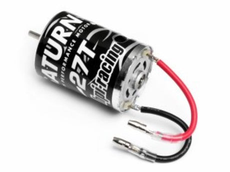 Hornby Trains Motor: Saturn 27T, a durable, high-performance replacement motor for smooth model train operation and enhanced reliability.