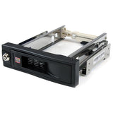 5.25in trayless hot swap mobile rack for 3.5in SATA drives, enabling quick drive access and superior data transfer speeds.