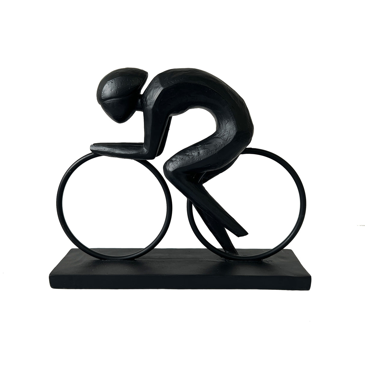 Ornament - RIDING STATUE ON BASE (25.7cm)