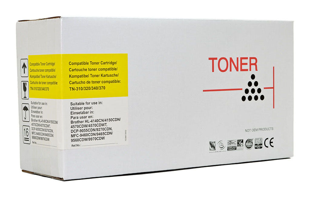 Icon Compatible with Brother TN340 Yellow Toner Cartridge