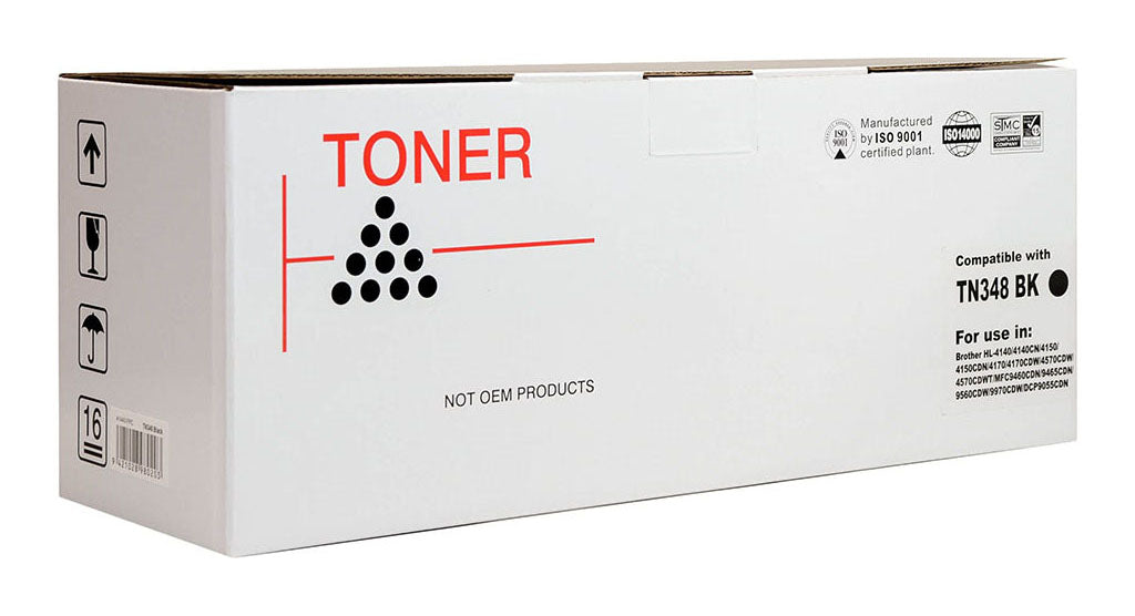 Icon Compatible with Brother TN348 Black Toner Cartridge