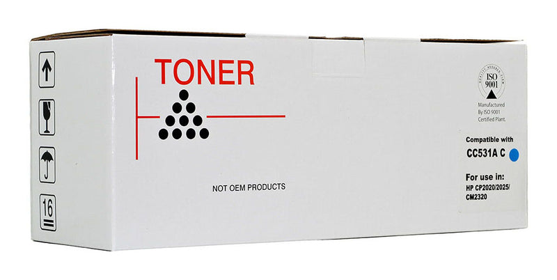 Icon Compatible HP CC531A/ CE411A/ Canon CART318/CART418 Cyan Toner Cartridge