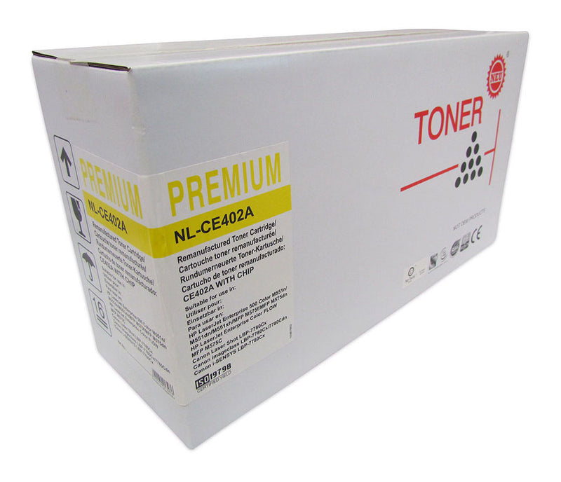 Icon Compatible HP CE402A CE252A Yellow Toner Cartridge (507A)