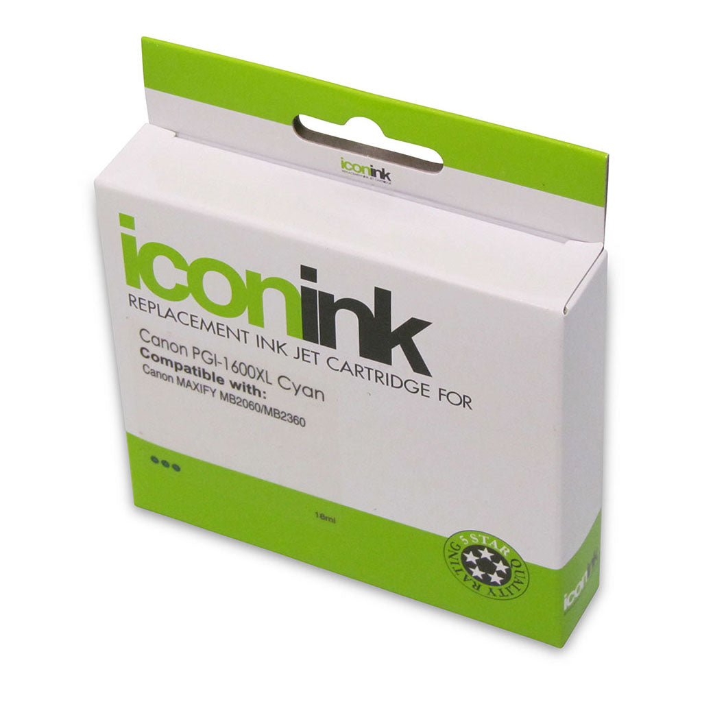 Icon Compatible Canon PGI1600XL Cyan Ink Cartridge