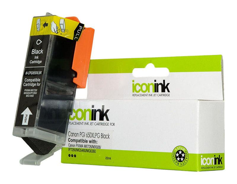 Icon Compatible Canon PGI650 Black Ink Cartridge