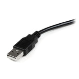 1.8m USB to DB25 adapter cable connecting modern PCs to classic DB25 printers, enabling seamless printing with ease.