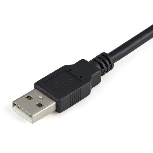 1 Port FTDI USB to Serial RS232 Adapter Cable with COM retention, ideal for connecting serial devices to modern systems.