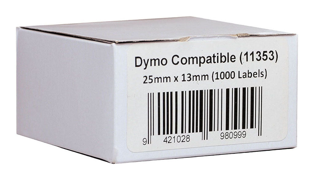 Icon Compatible Dymo LW Labels 25mmx13Mm 1000pcs/per roll