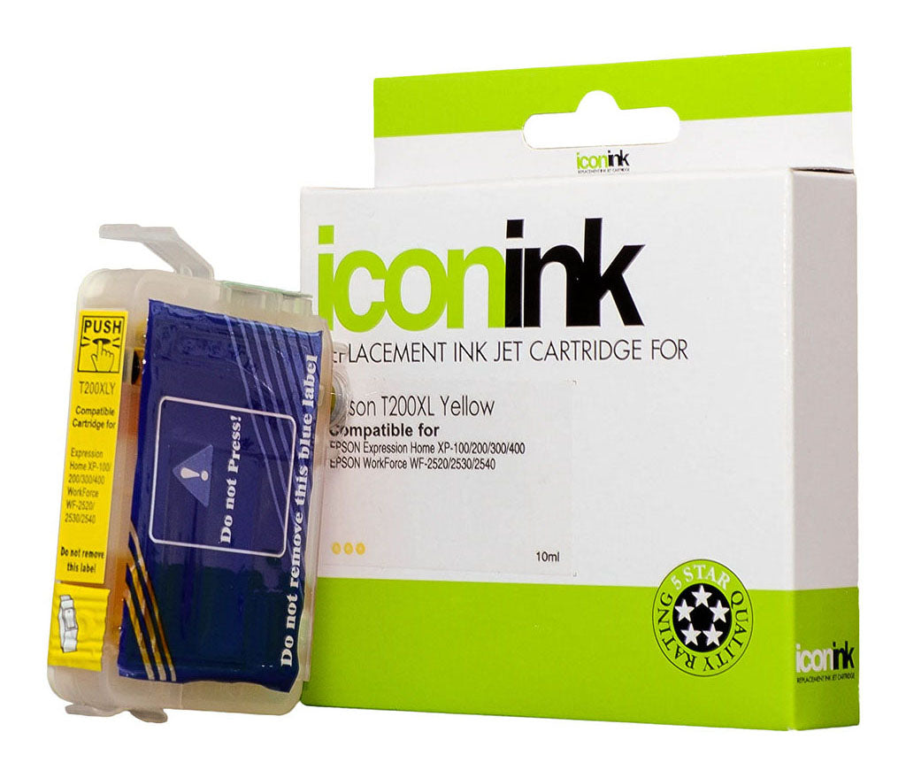 Icon Compatible Epson 200XL C13T201492 Yellow Ink Cartridge