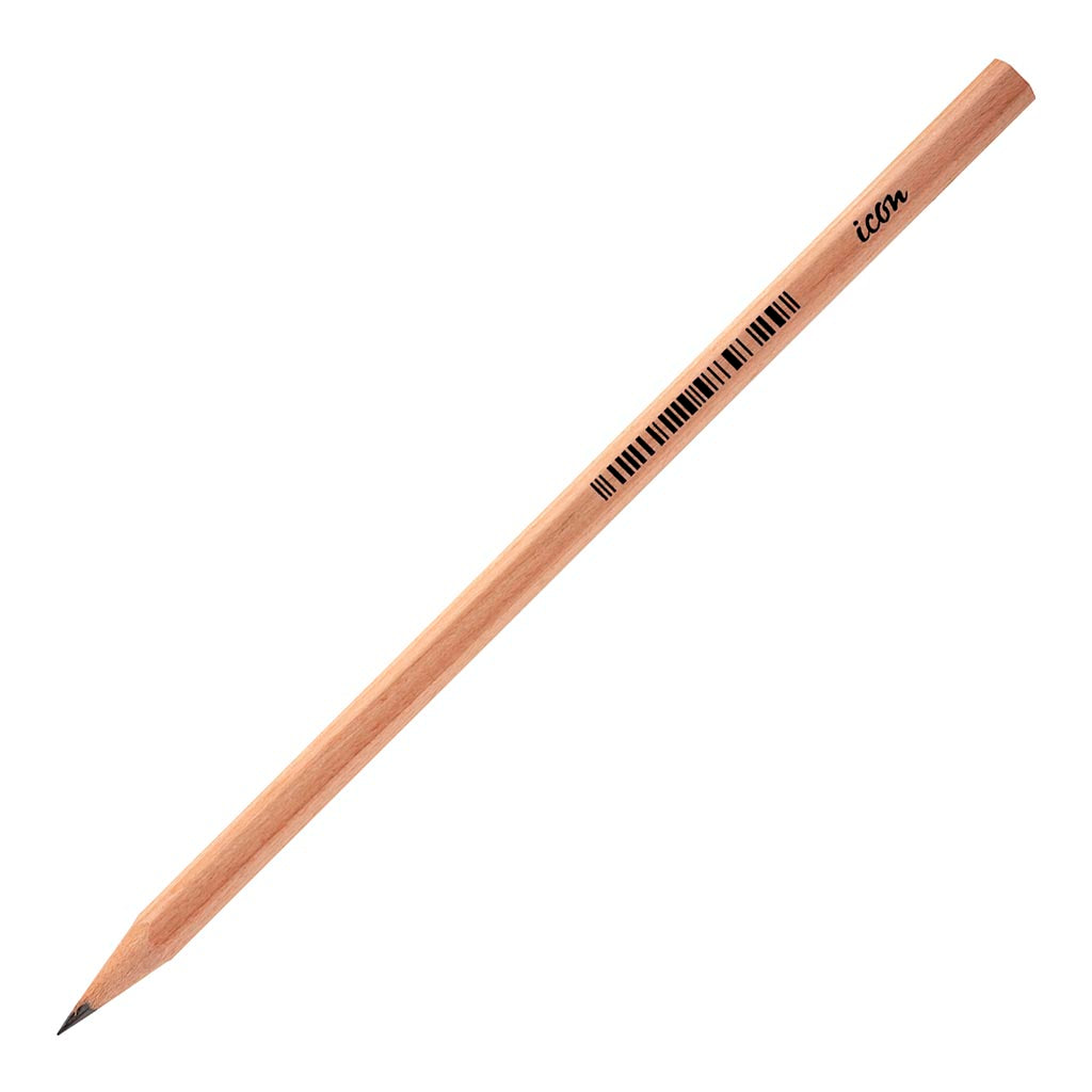 Icon HB Pencil Natural Wood (Pack of - 144)