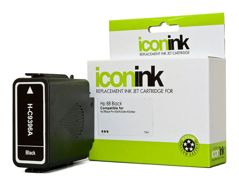 Icon Compatible HP 88 Black High Capacity Ink Cartridge (C9396A)