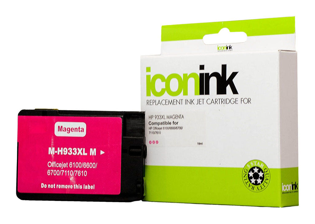 Icon Compatible HP 933 XL Magenta Ink Cartridge (CN055AA