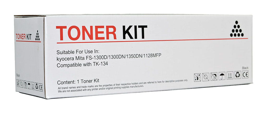 Icon Compatible Kyocera TK134 Black Toner Cartridge