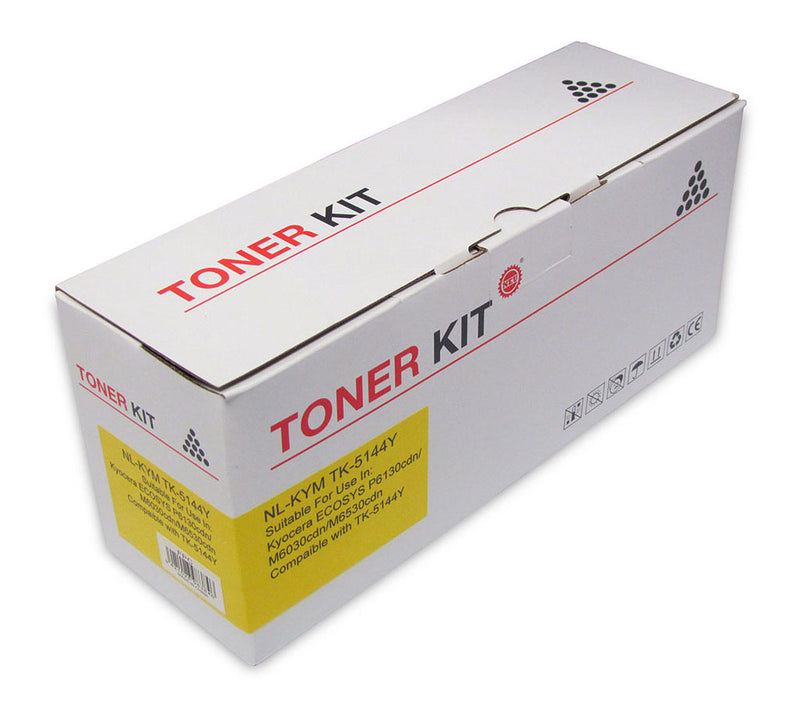 Icon Compatible Kyocera TK5144 Yellow Toner Cartridge