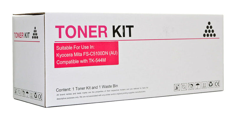 Icon Compatible Kyocera TK544 Magenta Toner Cartridge