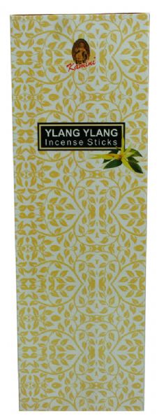 Kamini Ylang Ylang incense pack, 8 grams, perfect for meditation, relaxation, and enhancing your ambiance.