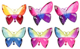 Ornament - Standing butterfly 13cm (SET OF 6)