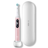 Light Rose rechargeable toothbrush with AI technology, pressure sensor, and 5 smart modes for enhanced oral hygiene.