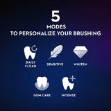 Light Rose Oral-B iO Series 6 Rechargeable Toothbrush with smart pressure sensor and five personalized modes for optimal oral care.