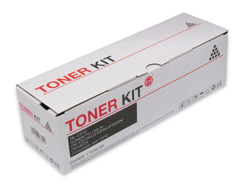 Icon Compatible OKI C610 Black Toner