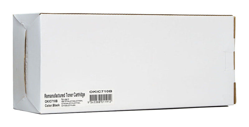 Icon Compatible OKI C710/711 Black Toner Cartridge (44318612)