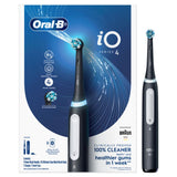 Sleek black electric toothbrush with AI coaching, Smart Pressure Sensor, and 4 personalized modes for optimal oral care.