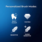 Black Onyx Oral-B iO Series 4 Electric Toothbrush with Smart Modes and AI for superior dental care and gum protection.