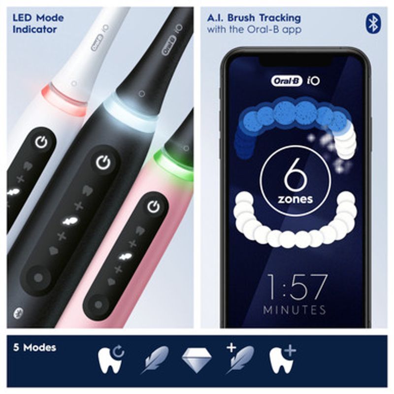 Electric Toothbrush - Oral-B iO Series 5 (Alabaster White)