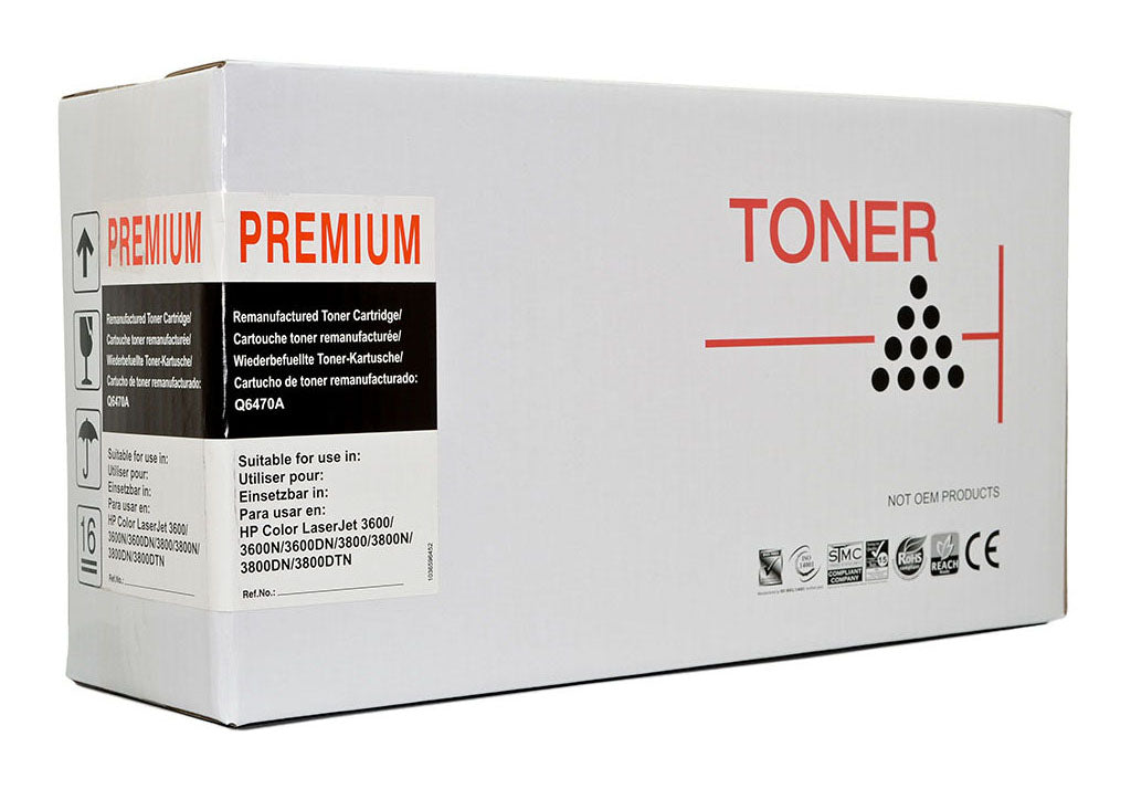 Icon Remanufactured HP Q6470A/ CART 317/ CART 311 Black Toner