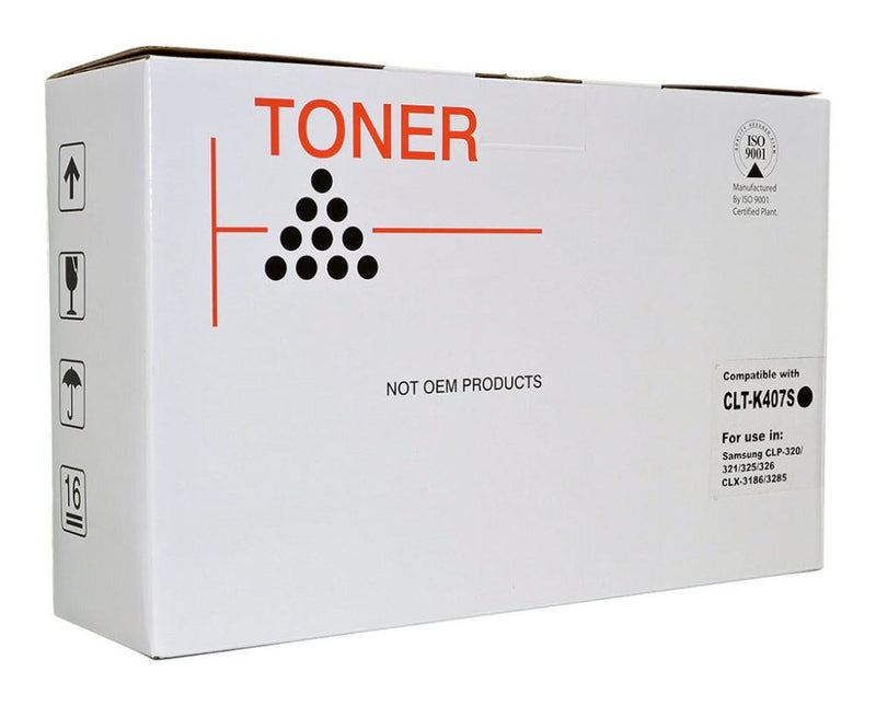 Icon Compatible Samsung CLTK407S Black Toner Cartridge