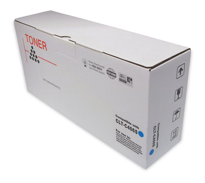 Icon Compatible Samsung CLT-C406S Cyan Toner Cartridge