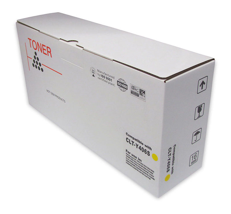 Icon Compatible Samsung CLT-Y406S Yellow Toner Cartridge