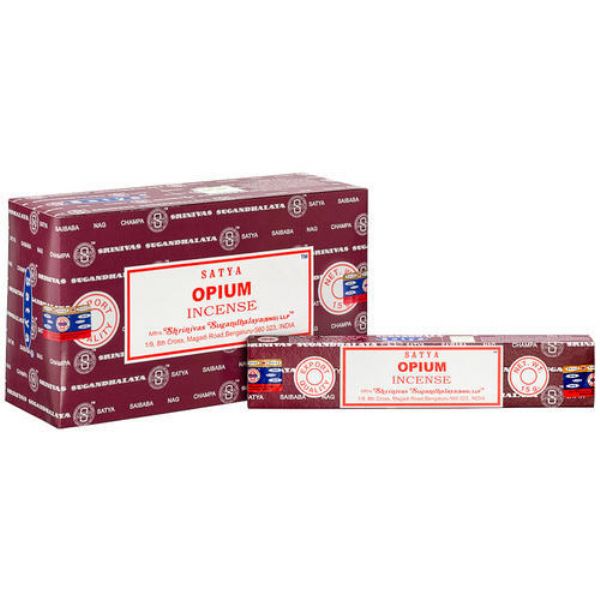 Incense  - Satya Opium 15gm x 12 Packets