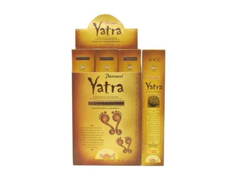 Yatra 15gm Incense Powder, natural and chemical-free, perfect for relaxation, meditation, and creating a serene atmosphere.